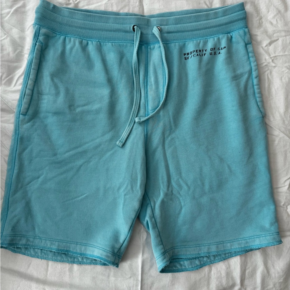 GAP Men's Light Blue Athletic Shorts